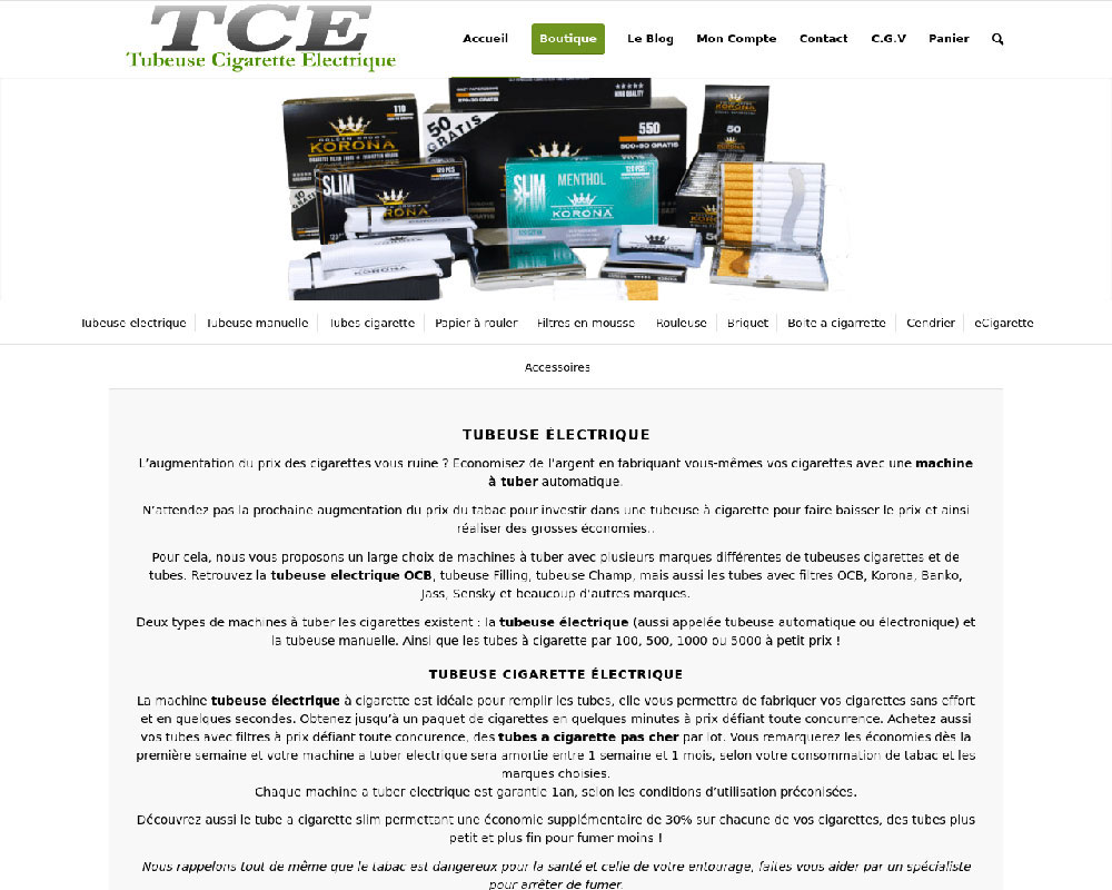 cigarettes : une tubeuse électrique pour ne plus se ruiner