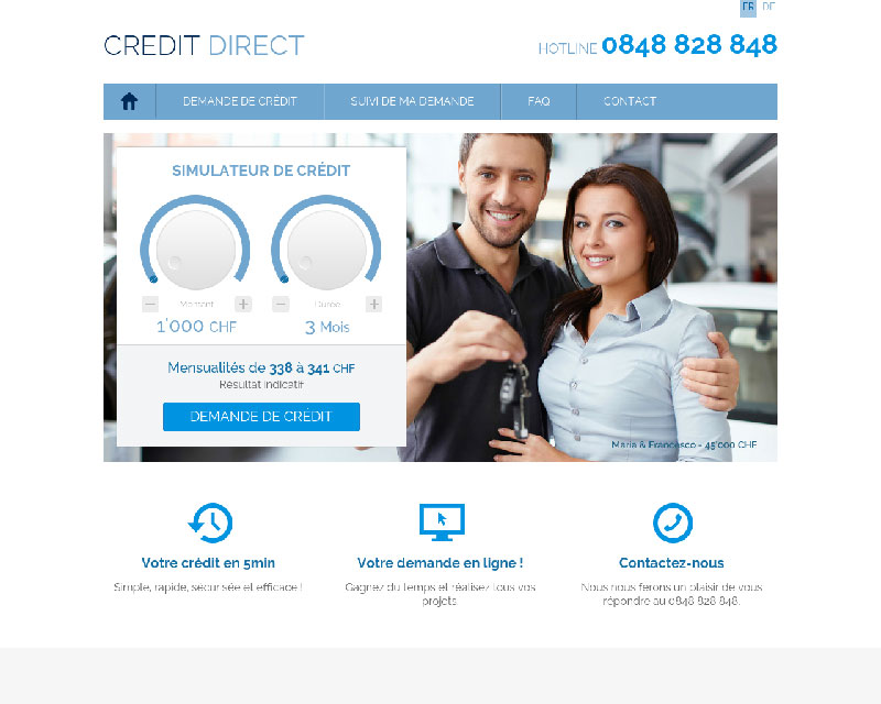 le crédit en suisse bénéficie des meilleurs taux
