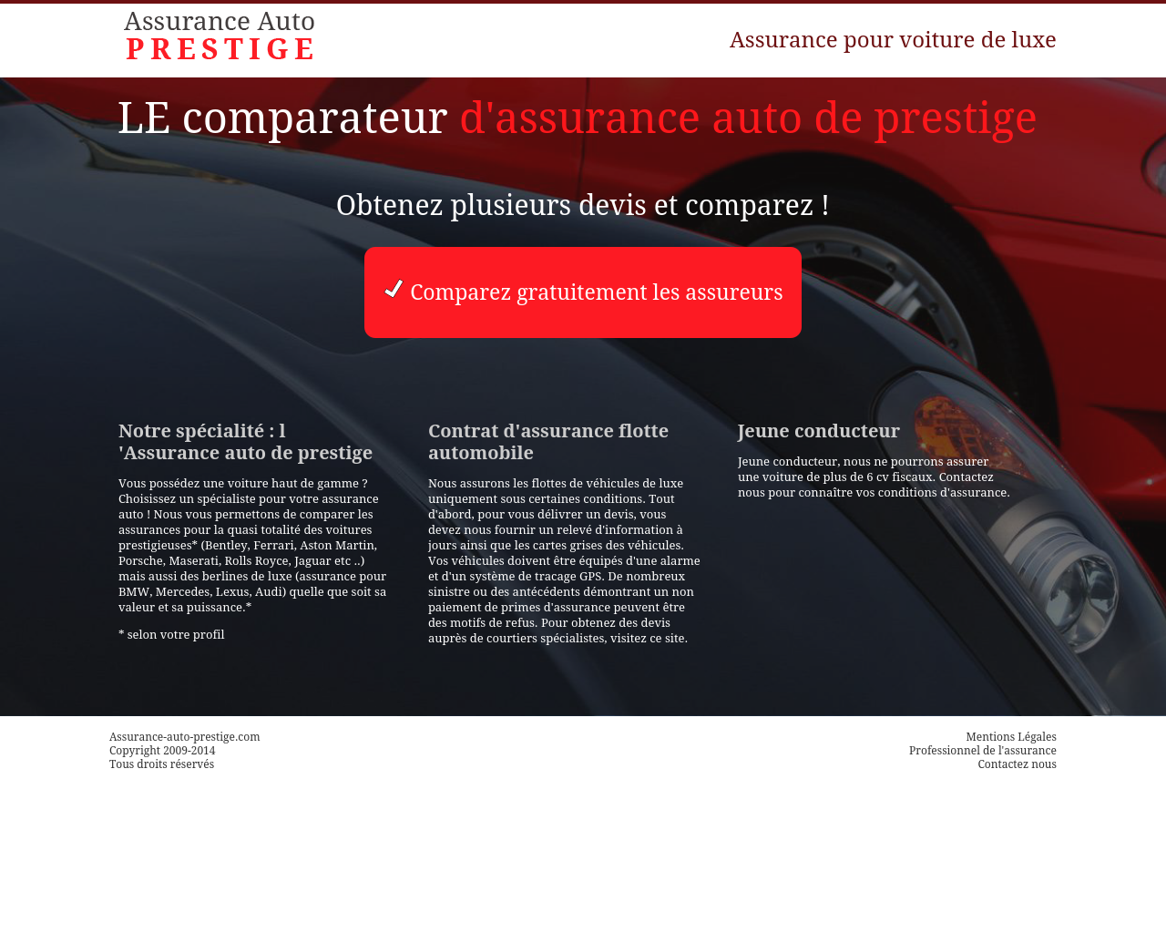 pourquoi choisir une assurance spécifique pour les voitures de luxe ?