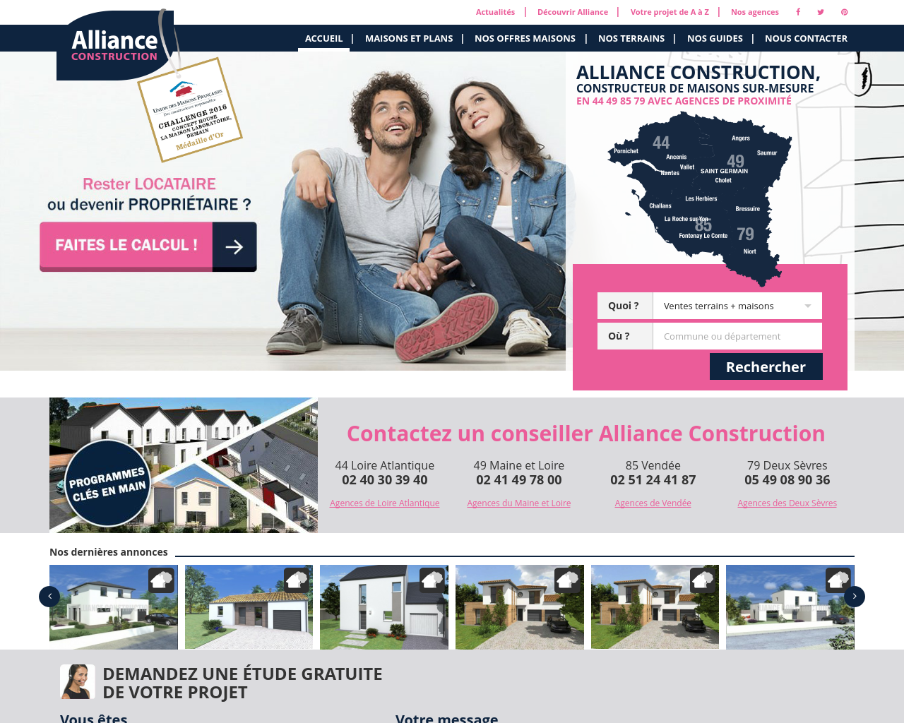 pensez à visiter le chantier dédié à votre maison