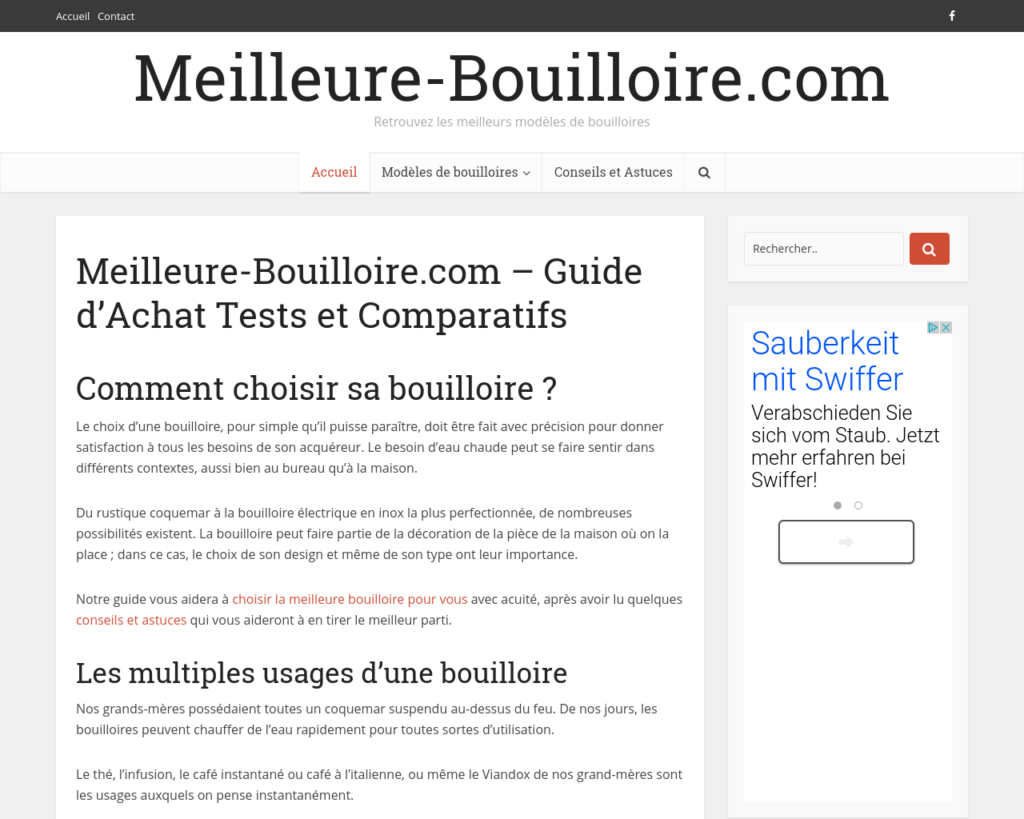 faut-il faire le thé avec une bouilloire ?
