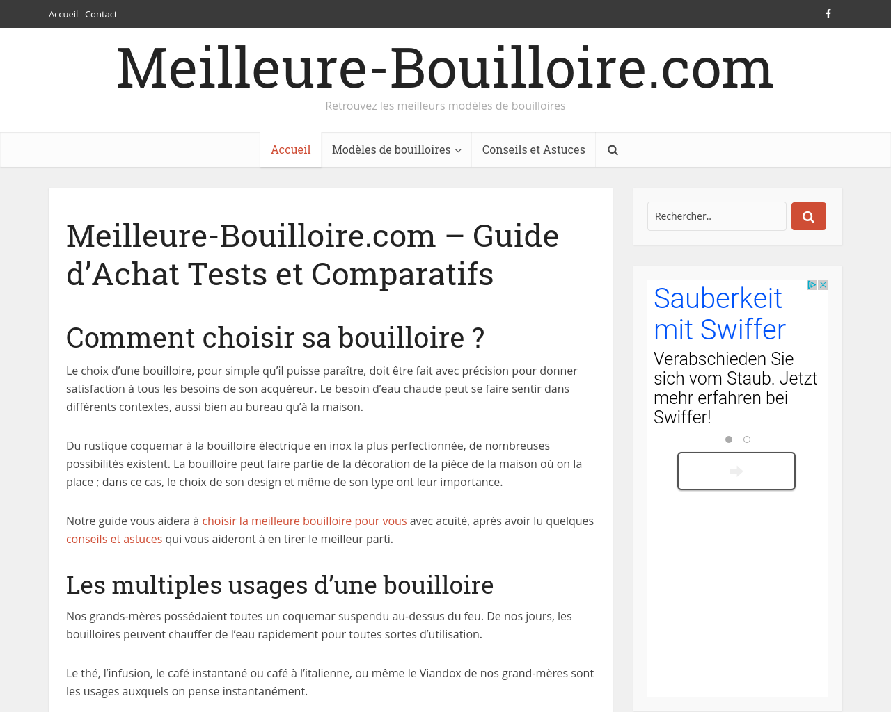faut-il faire le thé avec une bouilloire ?