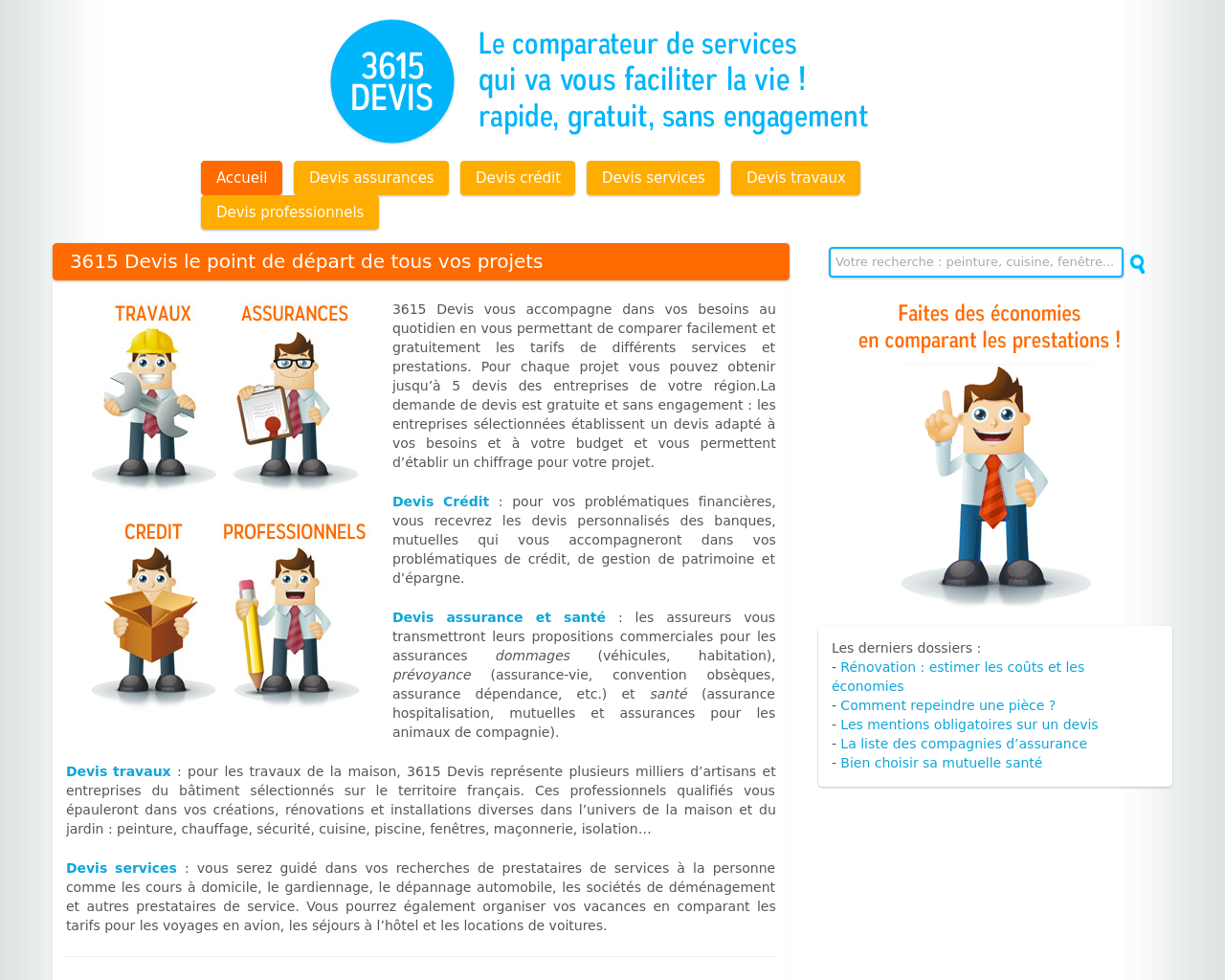 un site pour tous vos devis pour faire des travaux