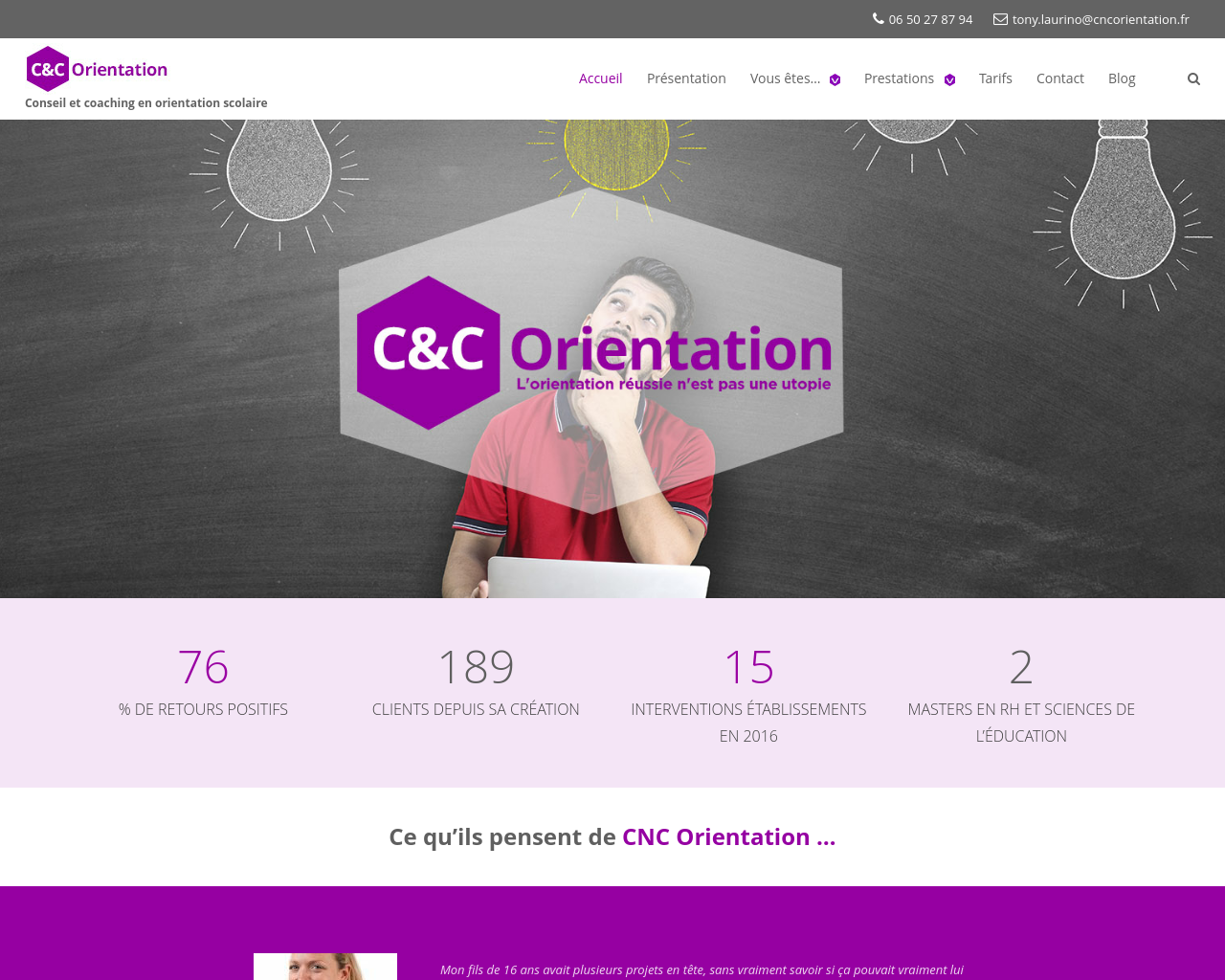 même avec un master en poche, vous pouvez changer d’orientation