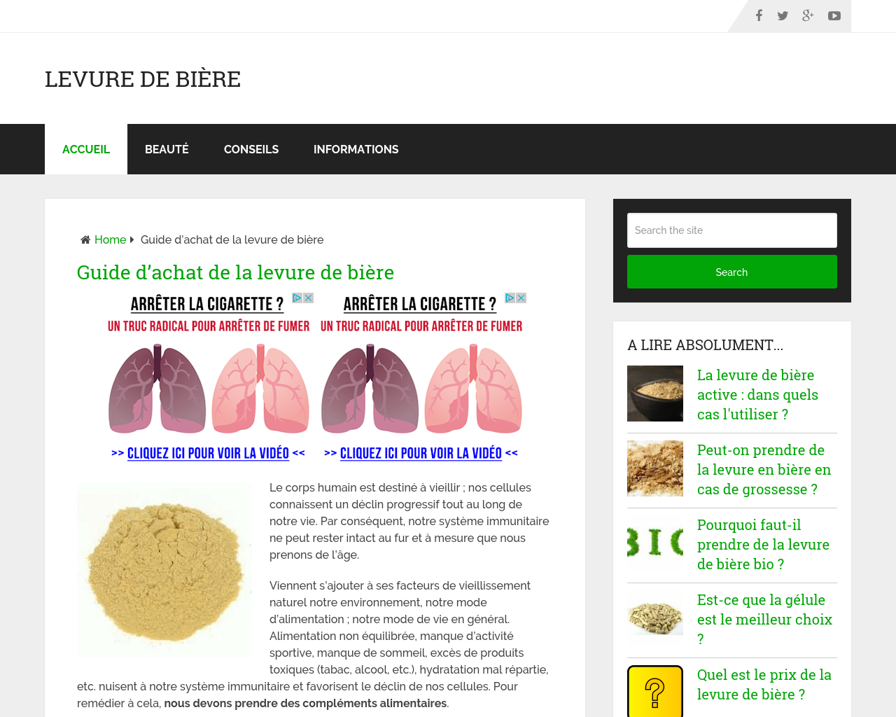 saviez-vous que la levure de bière accélère la pousse des cheveux ?