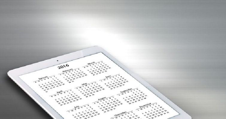 s’organiser à partir d’un calendrier en ligne