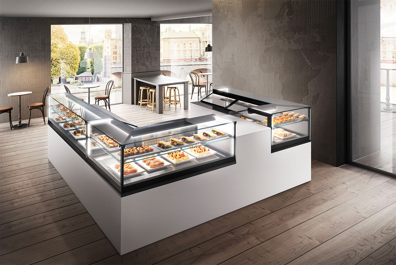 Le frigo professionnel et vitré vous permet dattirer les clients