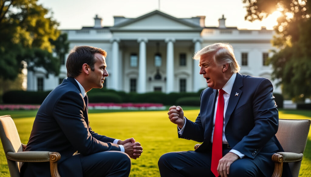 découvrez comment l'entrevue récente entre donald trump et emmanuel macron à la maison blanche révèle le fossé grandissant entre les états-unis et la france. analyse des implications politiques et des enjeux diplomatiques de cette rencontre au sommet.