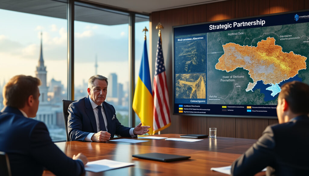 découvrez comment l'ukraine, en pleine crise, cherche à renforcer sa coopération avec les états-unis sur les questions liées aux minerais. un haut responsable ukrainien souligne l'importance de cet accord pour l'économie et la sécurité nationale.