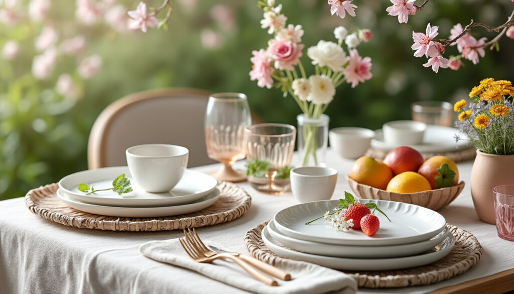 découvrez notre sélection de cinq services de table scandinaves qui apporteront une touche de charme à vos repas printaniers. explorez des designs épurés, des matériaux de qualité et des inspirations nordiques pour embellir vos tables et éblouir vos convives.