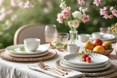 découvrez notre sélection de cinq services de table scandinaves qui apporteront une touche de charme à vos repas printaniers. explorez des designs épurés, des matériaux de qualité et des inspirations nordiques pour embellir vos tables et éblouir vos convives.