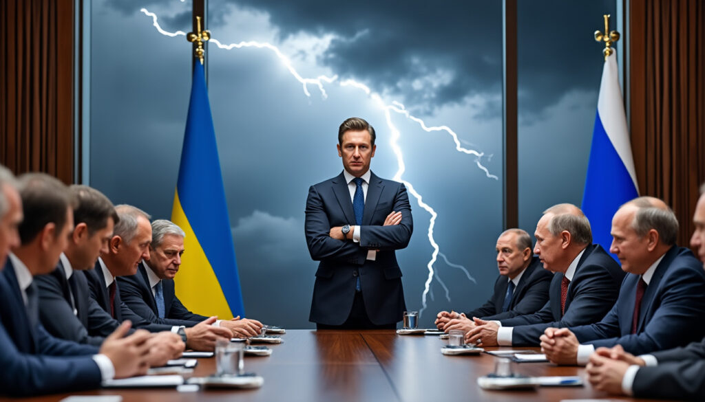 découvrez les récentes tensions du conflit ukrainien alors que volodymyr zelensky réagit fermement aux déclarations controversées de vladimir poutine. ce dernier soutient un plan de trêve tout en y intégrant des précisions troublantes. analyse approfondie des enjeux et des manipulations sémantiques dans cette lutte pour la paix.