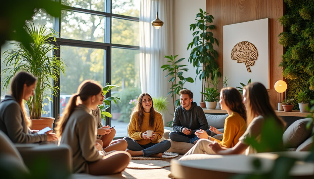 participez au café bien-être de la maison de santé de herbitzheim, dédié aux jeunes ! explorez le rapport des adolescents avec les écrans et les technologies tout en échangeant dans un cadre convivial et stimulant. rejoignez-nous pour des discussions enrichissantes et des conseils pratiques sur le bien-être numérique.
