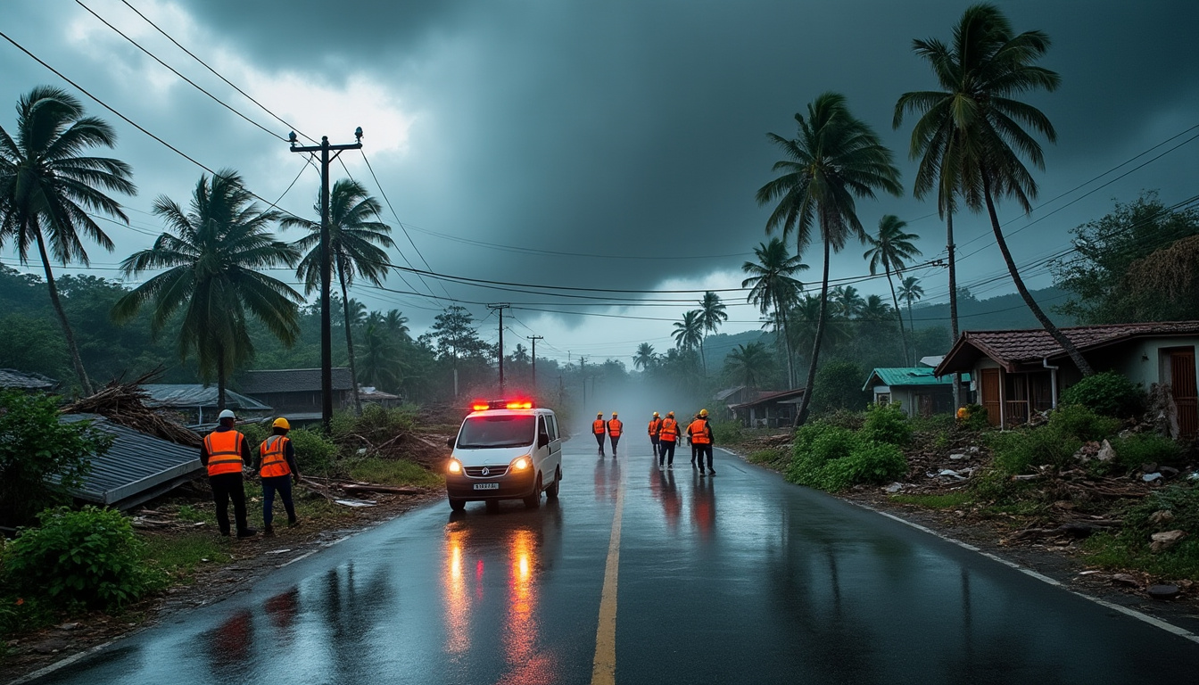 suivez en direct l'impact dévastateur du cyclone garance à la réunion, qui a causé la mort d'au moins deux personnes et fait deux disparus. restez informé des dernières actualités et des conséquences de cette catastrophe naturelle.
