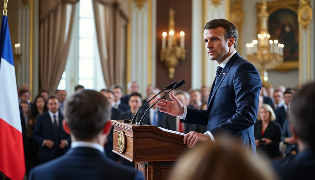 emmanuel macron exhorte les français à mobiliser leur « force d’âme » afin de surmonter la « menace russe ». découvrez ses appels à l'unité et à la résilience dans le contexte géopolitique actuel.