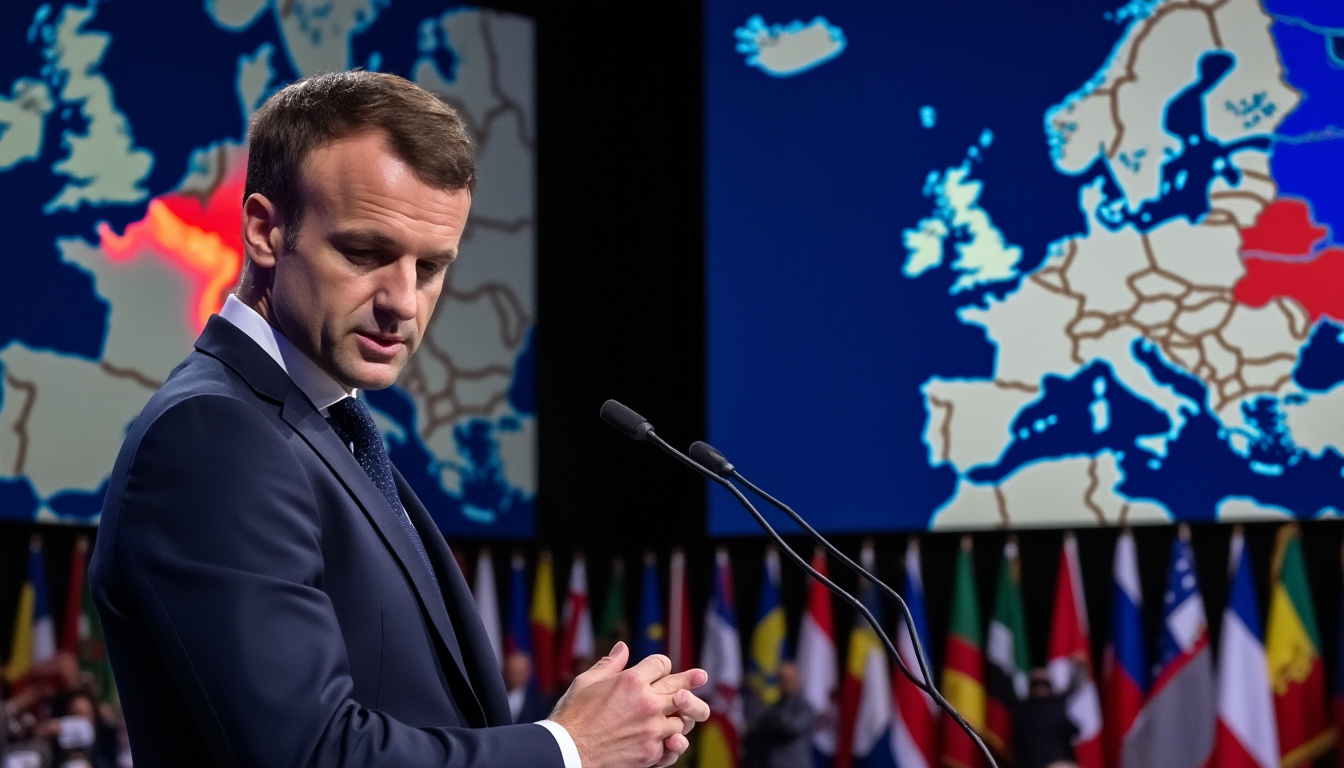 emmanuel macron exhorte les français à puiser dans leur « force d’âme » pour surmonter la « menace russe », soulignant l'importance de l'unité et de la résilience face aux défis actuels. cette déclaration vise à mobiliser la population autour de valeurs de courage et de solidarité.