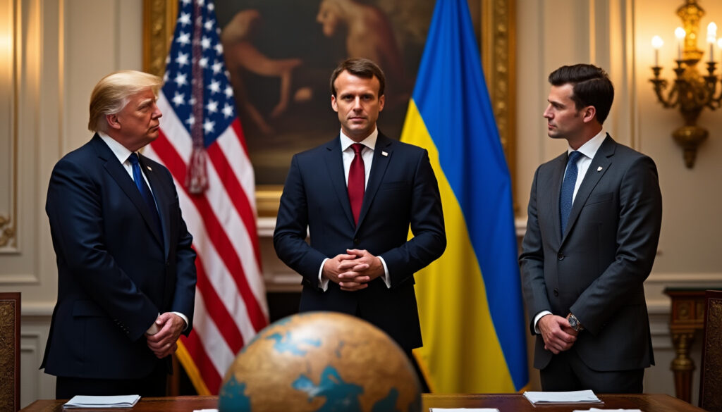 découvrez comment emmanuel macron appelle donald trump et volodymyr zelensky à privilégier le respect et la reconnaissance mutuelle pour rétablir la paix et la sérénité. un discours fort pour inciter au dialogue et à la diplomatie dans des temps troublés.