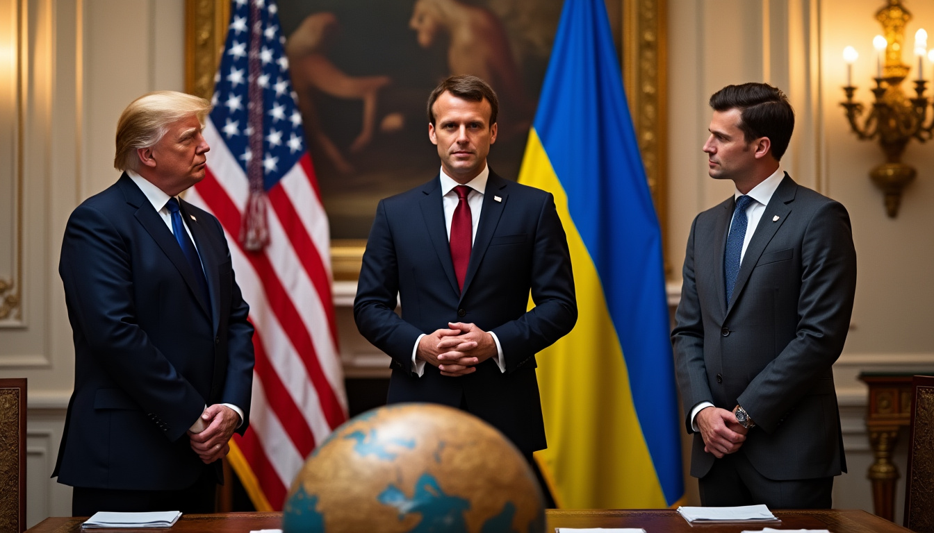 découvrez comment emmanuel macron appelle donald trump et volodymyr zelensky à privilégier le respect et la reconnaissance mutuelle pour rétablir la paix et la sérénité. un discours fort pour inciter au dialogue et à la diplomatie dans des temps troublés.