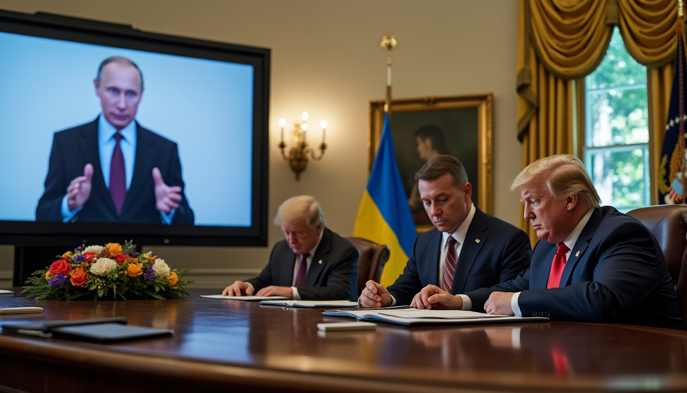 découvrez les dernières actualités sur le conflit en ukraine, avec donald trump qui envisage de réinviter volodymyr zelensky à la maison blanche et se prépare à discuter avec vladimir poutine. restez informé des enjeux géopolitiques et des évolutions cruciales de cette situation.
