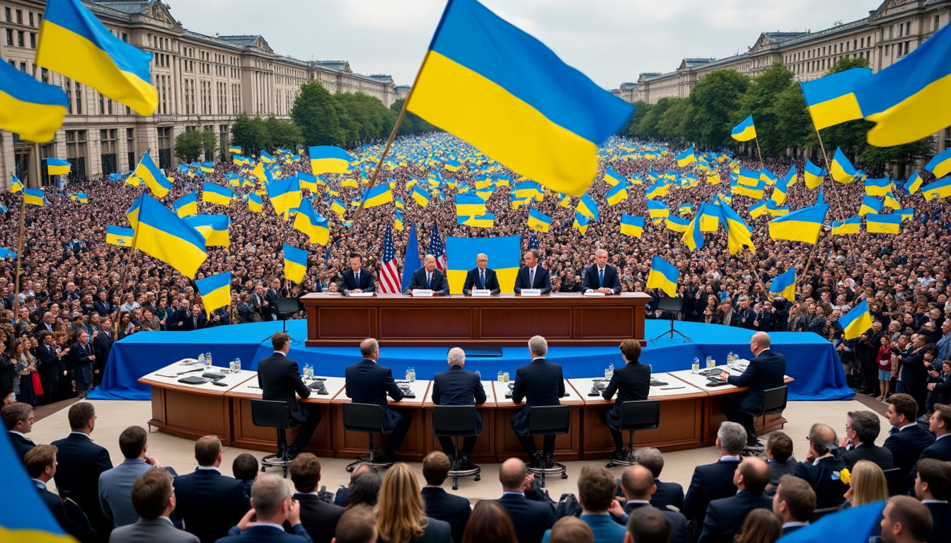 dans un contexte de tensions persistantes, volodymyr zelensky partage les détails d'un échange constructif avec donald trump, mettant en lumière les perspectives de paix en ukraine, suite à une discussion cruciale avec vladimir poutine.