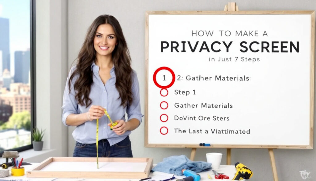 découvrez comment réaliser un brise-vue esthétique et fonctionnel en seulement 7 étapes faciles. suivez notre guide pratique pour apporter chaleur et intimité à votre espace extérieur tout en valorisant votre jardin.