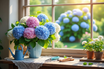 découvrez les secrets pour faire fleurir vos hortensias aussi bien en intérieur qu'en extérieur. apprenez des techniques de culture, d'entretien et de soin pour profiter de ces magnifiques fleurs tout au long de l'année.