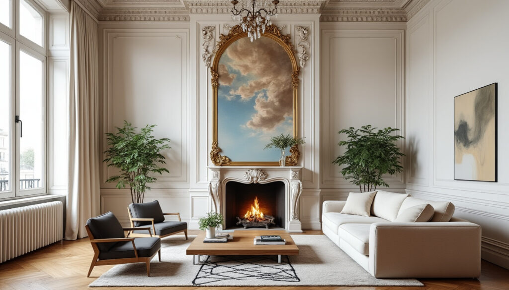 découvrez comment le minimalisme scandinave magnifie le charme intemporel d'un appartement haussmannien. alliant élégance classique et simplicité moderne, cet espace unique invite à la sérénité et à la sophistication.