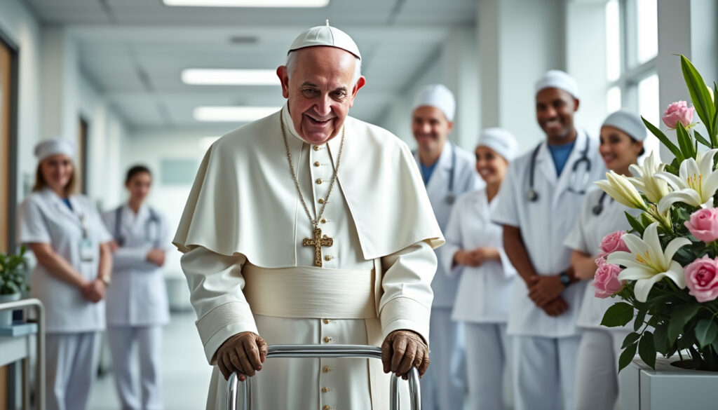 le pape françois est sur le point de quitter l'hôpital après une période de convalescence. découvrez les dernières nouvelles sur son état de santé, ses projets futurs et l'impact de son retour sur la communauté catholique.