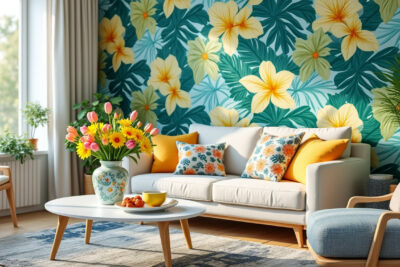 découvrez les imprimés tendance qui transformeront votre intérieur ce printemps. apportez une touche de fraîcheur et de couleur à votre déco avec nos conseils et inspirations pour une décoration estivale et lumineuse.