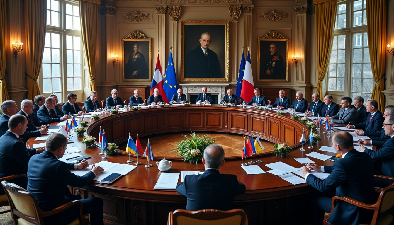 découvrez comment l'élysée appelle les pays européens à renforcer leur coopération en matière de sécurité collective à l'approche d'une réunion décisive à paris concernant la guerre en ukraine. un enjeu essentiel pour la stabilité et la paix en europe.