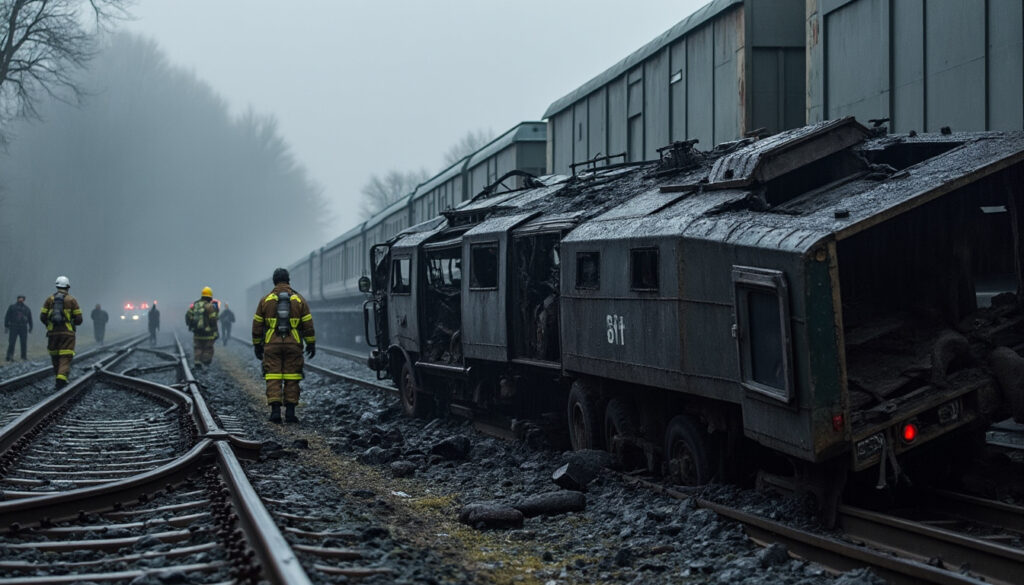 une tragédie a frappé près d'arras, où deux militaires ont tragiquement perdu la vie dans une collision entre un train et un véhicule. heureusement, l'évacuation des passagers s'est effectuée sans incident, soulignant les efforts des équipes d'urgence sur place.