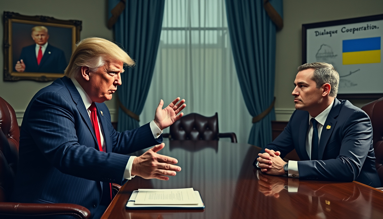 découvrez comment trump suspend l'assistance militaire des états-unis à l'ukraine, un geste stratégique pour exercer une pression sur zelensky et influencer le cours du soutien international.