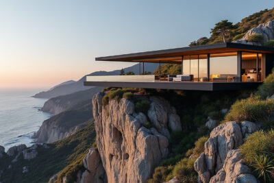 découvrez une demeure exceptionnelle à malibu, où l'héritage tragique rencontre une modernité saisissante. suspendue entre ciel et terre, cette maison offre un panorama à couper le souffle tout en racontant une histoire captivante.
