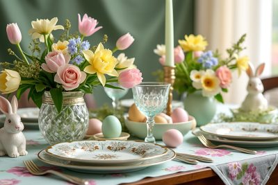 découvrez comment créer une ambiance festive pour pâques grâce à une décoration de table élégante. inspirez-vous de nos idées originales et astuces pour transformer votre repas en un moment inoubliable, alliant style et convivialité.