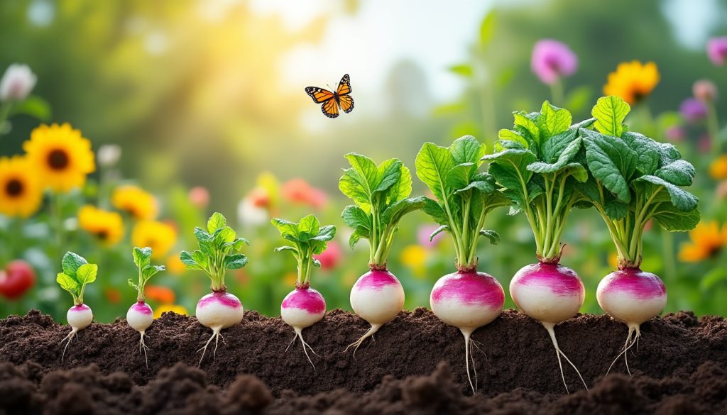 découvrez comment cultiver des navets tout au long de l'année, de la germination à la récolte. suivez nos conseils pratiques pour réussir votre jardin et profiter de ces légumes savoureux à chaque saison.