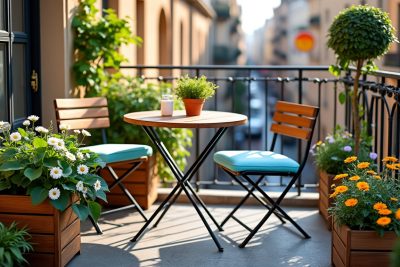 explorez notre collection de tables de balcon alliant élégance et fonctionnalité, idéales pour transformer votre petit espace extérieur en un lieu de vie convivial et charmant.