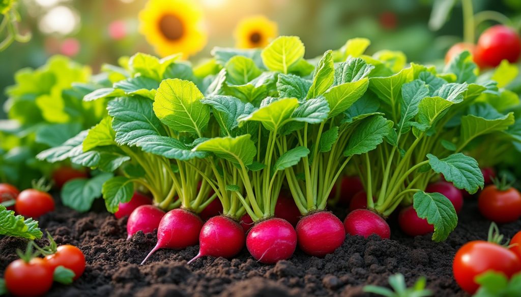 découvrez les radis croquants à cultiver dans votre potager ce printemps-été. apprenez des astuces de jardinage pour réussir leur croissance et profitez de leur saveur fraîche et croquante dans vos salades. transformez votre jardin en un havre de délices estivaux !
