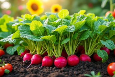 découvrez les radis croquants à cultiver dans votre potager ce printemps-été. apprenez des astuces de jardinage pour réussir leur croissance et profitez de leur saveur fraîche et croquante dans vos salades. transformez votre jardin en un havre de délices estivaux !