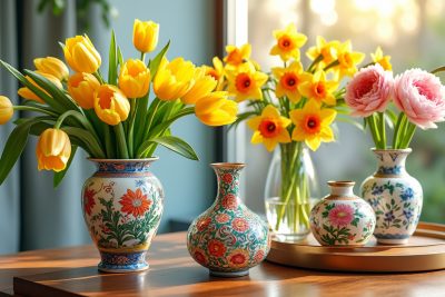découvrez comment des vases éclatants peuvent mettre en valeur vos fleurs printanières avec élégance et originalité. explorez nos conseils pour choisir le vase parfait et transformer votre intérieur en un véritable jardin de couleur.