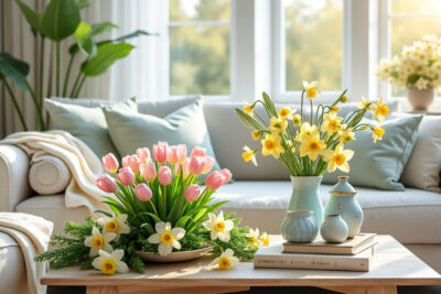 plongez dans les tendances déco d'avril et découvrez les essentiels du printemps pour revitaliser votre intérieur. inspirez-vous des nouvelles couleurs, des matériaux et des styles qui feront vibrer votre décoration cette saison.