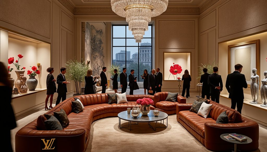 découvrez l'univers fascinant de louis vuitton à milan, où la maison de luxe présente des créations de décoration uniques lors d'une avant-première exclusive. plongez dans un monde de créativité et d'élégance à travers des pièces innovantes qui redéfinissent le art de vivre.