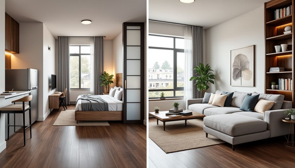 découvrez comment transformer votre studio en un véritable deux pièces grâce à nos astuces et inspirations ! suivez nos conseils avant/après pour optimiser l'espace et créer une atmosphère chaleureuse et fonctionnelle.