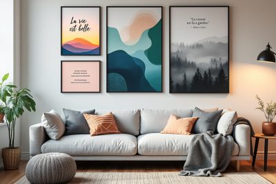 découvrez notre sélection d'affiches incontournables pour dynamiser la décoration de chaque pièce de votre maison. transformez votre intérieur avec des designs uniques et inspirants qui s'adaptent à tous les styles.