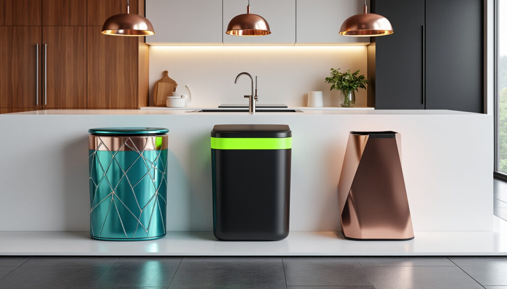 découvrez des poubelles stylées qui allient design et fonctionnalité pour transformer votre cuisine en un espace tendance. optez pour des modèles élégants qui s'intégreront parfaitement à votre décor tout en facilitant le tri des déchets. réinventez votre cuisine avec des solutions pratiques et esthétiques.