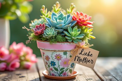 offrez un cadeau unique pour la fête des mères avec une magnifique composition de succulentes. découvrez des idées créatives et des conseils pour réaliser une arrangement élégant et durable qui ravira toutes les mamans.