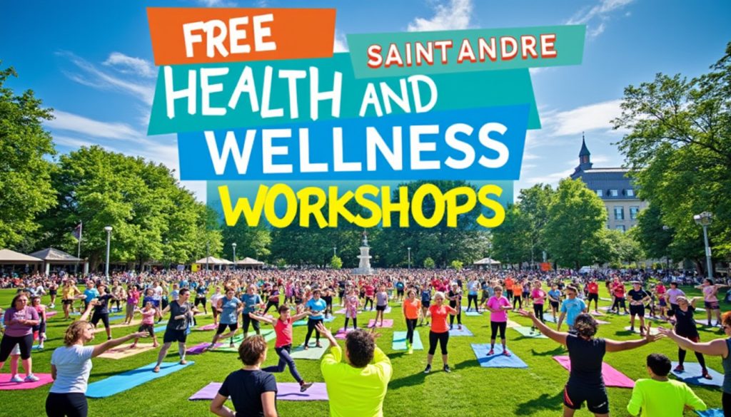 participez à des ateliers gratuits dédiés à la santé, au bien-être et au sport à saint-andré le 23 mai. profitez d'une journée d'échanges, de conseils pratiques et d'activités énergisantes pour prendre soin de vous et vous épanouir.