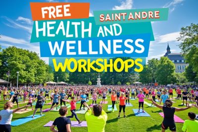 participez à des ateliers gratuits dédiés à la santé, au bien-être et au sport à saint-andré le 23 mai. profitez d'une journée d'échanges, de conseils pratiques et d'activités énergisantes pour prendre soin de vous et vous épanouir.