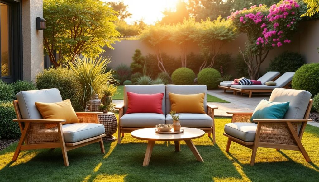 plongez dans notre sélection de meubles de jardin tendance à des prix imbattables. transformez votre extérieur en un espace style et confort, idéal pour profiter des beaux jours.