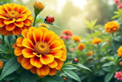 découvrez l'oeillet d'inde, une plante ornementale aux fleurs éclatantes qui embellit votre jardin tout en offrant des bienfaits naturels. idéale pour repousser certains insectes nuisibles, cette plante polyvalente allie esthétique et écologie. apportez une touche colorée et bénéfique à votre espace vert avec l'oeillet d'inde.