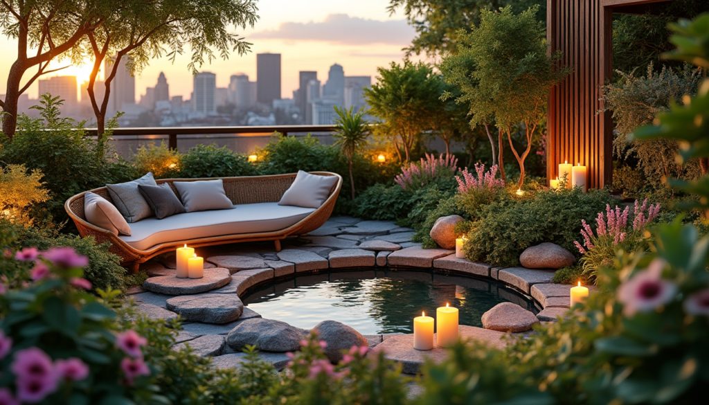 découvrez comment transformer votre toit-terrasse en un véritable oasis de sérénité urbaine. aménagez un espace convivial et relaxant, mêlant nature et confort dans votre environnement citadin.